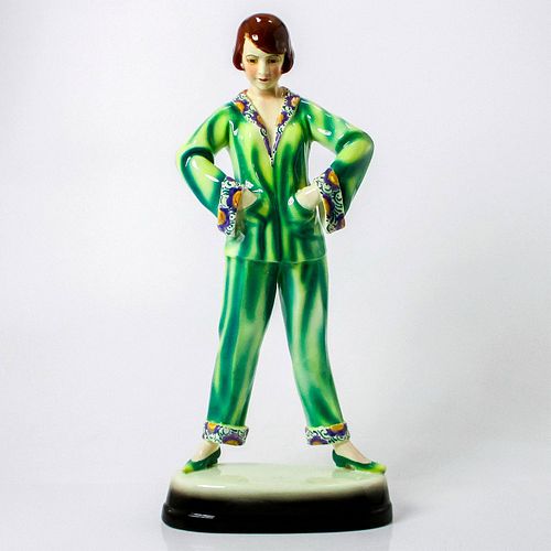 Goldscheider Vienna Art Deco Ceramic Figurine Pyjamas