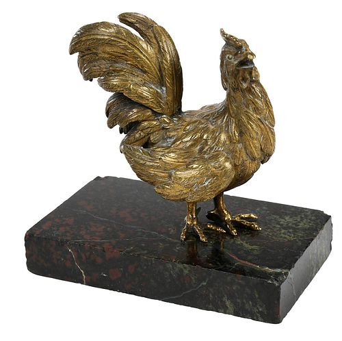 Continental Bronze Rooster