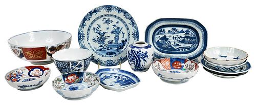 14 Asian Porcelain Table Objects