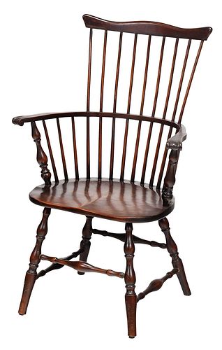 Windsor Style Spindle Back Armchair