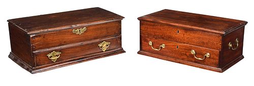 Two British Table Top Boxes