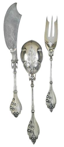 Wood & Hughes Lily of the Valley Sterling Flatware