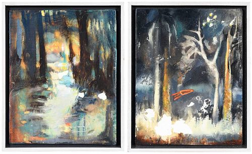 Two Leslie Neumann Paintings
