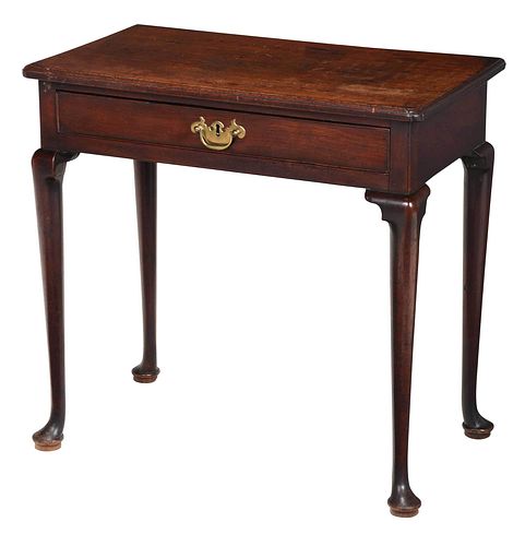 Queen Anne Mahogany Dressing Table in Old Surface