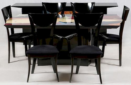 EXCELSIOR DINING SET ITALIAN CONTEMPORARY STYLE