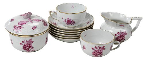 Herend Porcelain Tea Service for Twelve