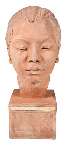 Malvina Cornell Hoffman Sculptural Head 