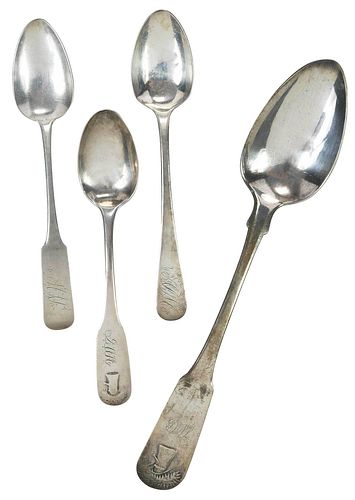 15 Piece Charleston Coin Silver Spoons