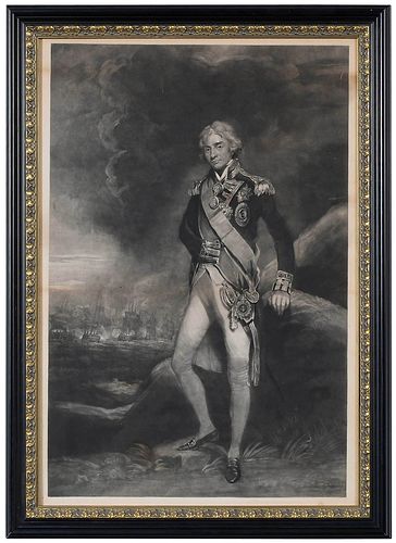 Naval Portrait Print After John Hoppner