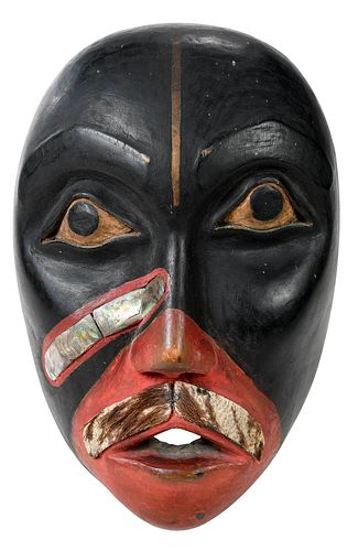 Tshimshian Polychrome Ancestral Mask
