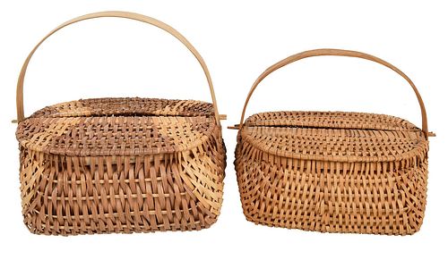 Two Cherokee Market Baskets