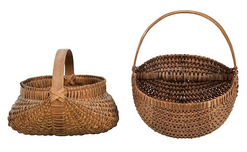 Two Early American Baskets