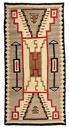 Navajo Crystal Style Pictorial Weaving
