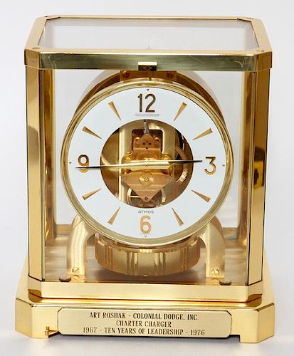 JAEGER-LE COULTRE BRASS ATMOS CLOCK