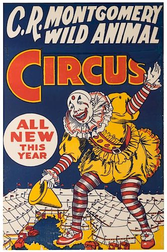 C. R. Montgomery Wild Animal Circus.