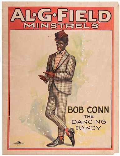 Al. G. Field Minstrels. Bob Conn The Dancing Dandy.