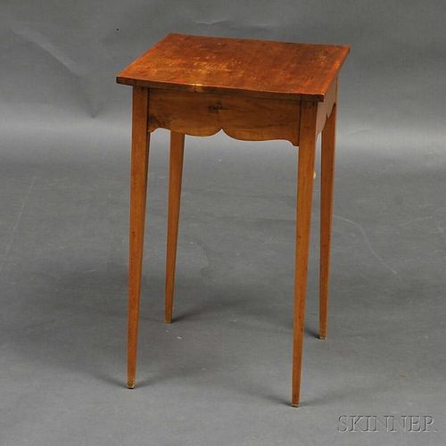 Country Maple Side Table