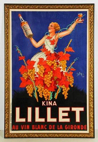 Vintage French Liqueur Poster