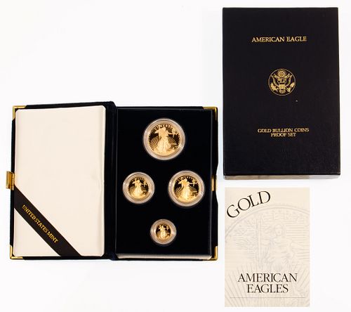 1994-W Gold American Eagle Proof Bullion Coin Set
