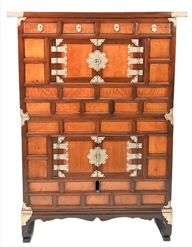 Two-Piece Chinese Cabinet