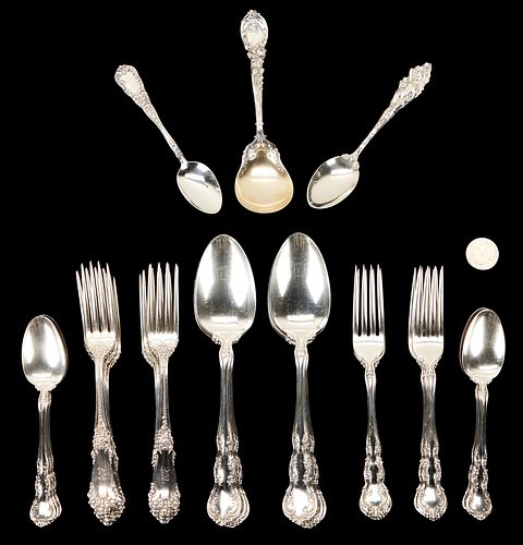 28 Pcs. Wallace and Reed & Barton Sterling Silver Flatware