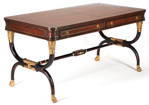 Maitland Smith French Empire Style Desk or Writing Table