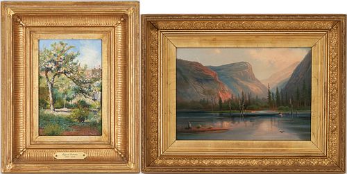 2 O/C Landscape Paintings, incl. Attr. Walter H. Goater