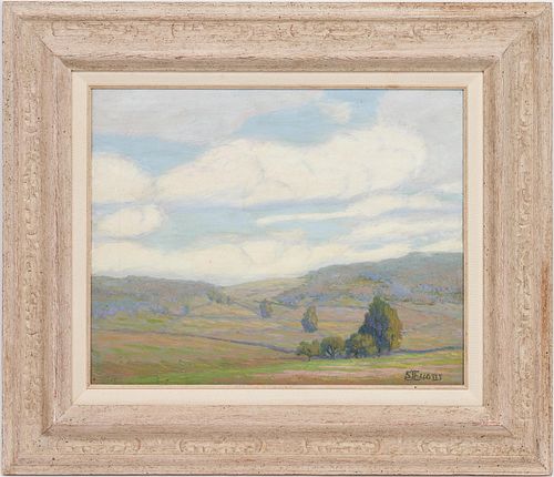 Stella Evans Oil on Canvas Landscape Painting