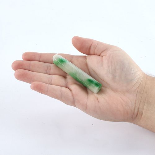 Chinese Jadeite Jade Feather Holder