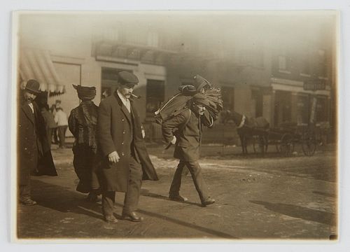 Lewis Hine New York City 1908 Photograph