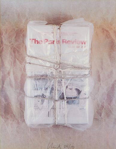 Christo "The Paris Review" Lithograph