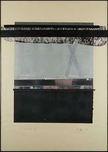 Mary Palffy "A Coal-Bed Construct" Monotype