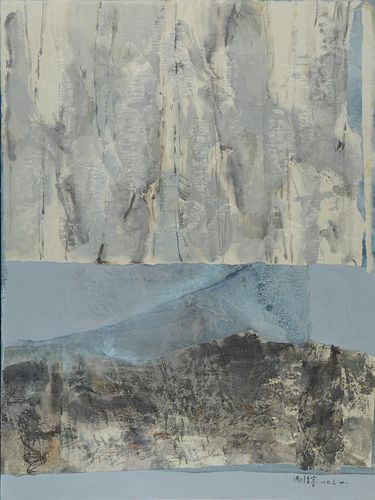 Fong Chung-Ray Large Abstract Painting