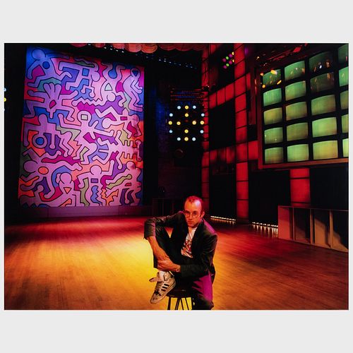 Wolfgang Wesener (b. 1960): Keith Haring at Palladium
