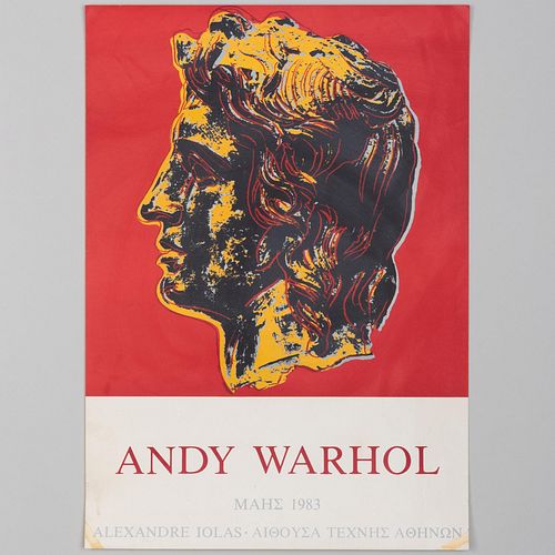 Group of Six Andy Warhol Posters