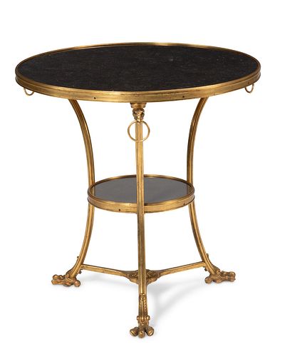 A French Neoclassical-style gueridon table