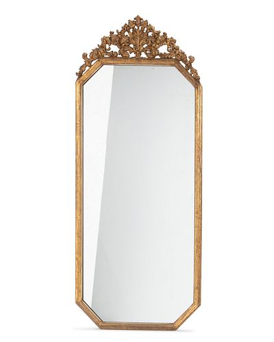A Continental wall mirror