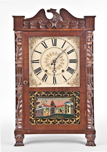 Gardner Curtiss for George D. Wadhams shelf clock