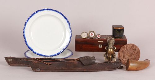 A group of domestic wares and other articles