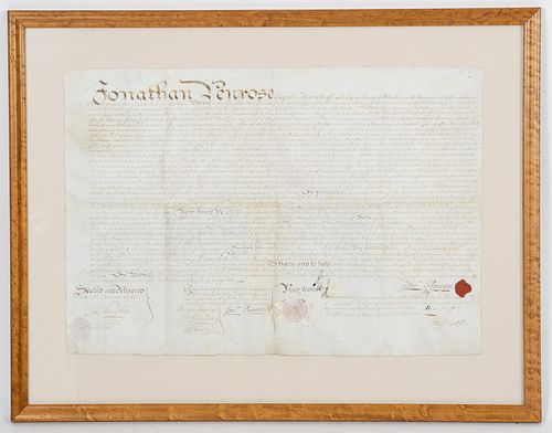A Philadelphia Document on Vellum Dated 1799