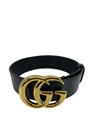 GUCCI GG Marmont Leather Belt Size 80 NEW