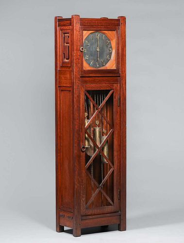 Gustav Stickley Grandfather Clock c1912-1915