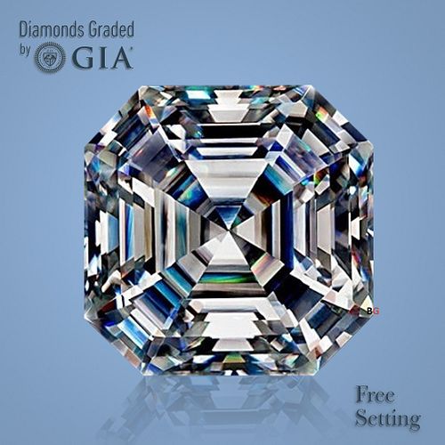 4.53 ct, F/VS1, Square Emerald cut GIA Graded Diamond. Appraised Value: $402,000 
