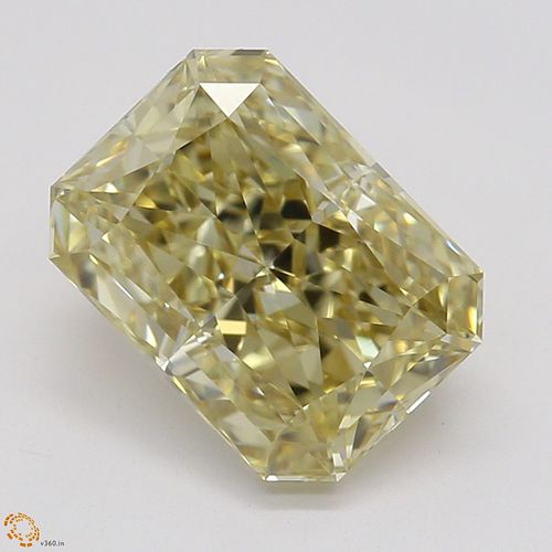 1.50 ct, Natural Fancy Brownish Yellow Even Color, IF, Radiant cut Diamond (GIA Graded), Appraised Value: $19,500 