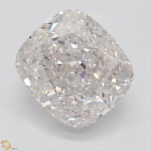 1.73 ct, Natural Faint Pink Color, VS2, Cushion cut Diamond (GIA Graded), Appraised Value: $92,700 
