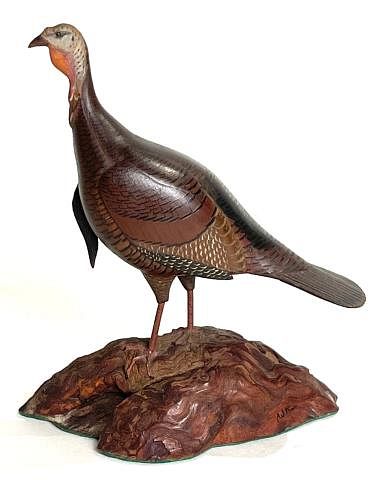 RARE Early Miniature "Tom" Turkey by A. J. King