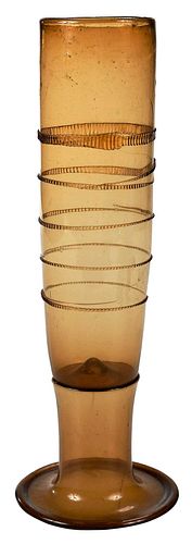 An Amber Glass Passglas