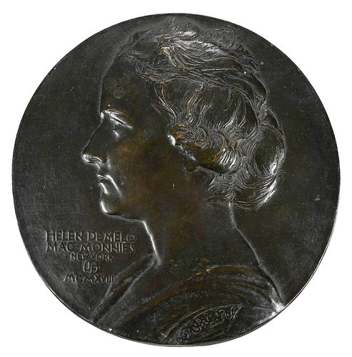 John F. Flanagan Bronze Medallion