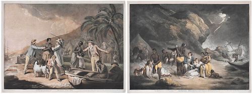 A Pair of Abolitionist Prints after George Morland