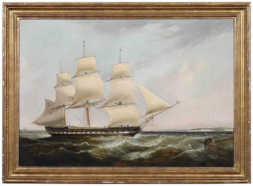 Manner of William John Huggins Maritime Painting